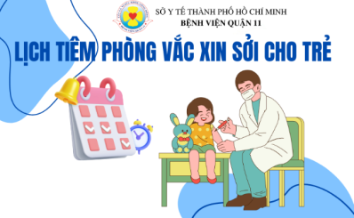 Lịch tiêm phòng vắc xin sởi cho trẻ